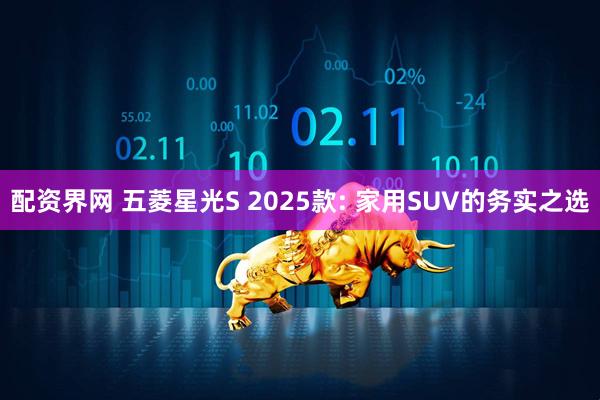 配资界网 五菱星光S 2025款: 家用SUV的务实之选